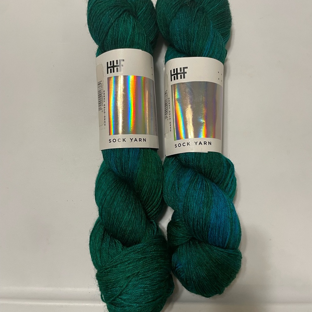 Hedgehog fibers superwash wool fingering weight Sock Yarn